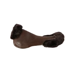 Acavallo Active Pony Gel Pad Cut Out 1/2 Sheepskin Edge Just Gel