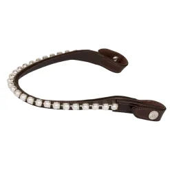 Acavallo Browband Calfskin & Pearls