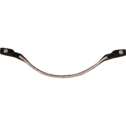 Acavallo Browband Calfskin & Round Crystals