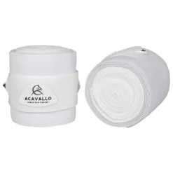 Acavallo Elasticated Exercise Bandages Fleece