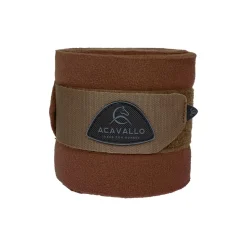Acavallo Fleece Exercise Bandages Hook-And-Loop Closure Fastening