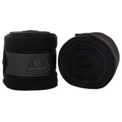 Acavallo Fleece Exercise Bandages Hook-And-Loop Closure Fastening