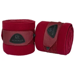 Acavallo Fleece Exercise Bandages Hook-And-Loop Closure Fastening