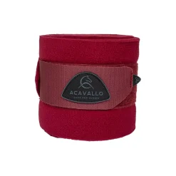 Acavallo Fleece Exercise Bandages Hook-And-Loop Closure Fastening