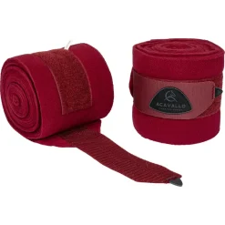Acavallo Fleece Exercise Bandages Hook-And-Loop Closure Fastening