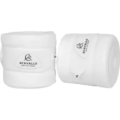 Acavallo Fleece Exercise Bandages Hook-And-Loop Closure Fastening