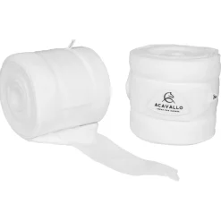 Acavallo Fleece Exercise Bandages Hook-And-Loop Closure Fastening