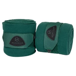 Acavallo Fleece Exercise Bandages Hook-And-Loop Closure Fastening