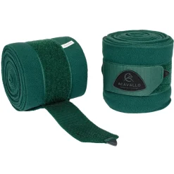 Acavallo Fleece Exercise Bandages Hook-And-Loop Closure Fastening