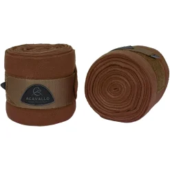 Acavallo Fleece Exercise Bandages Hook-And-Loop Closure Fastening