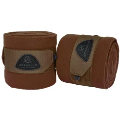 Acavallo Fleece Exercise Bandages Hook-And-Loop Closure Fastening