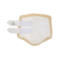Acavallo Front Brushing Boots Eco-Leather & Faux Sheepskin