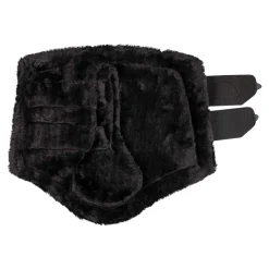 Acavallo Front Brushing Boots Eco-Leather & Faux Sheepskin