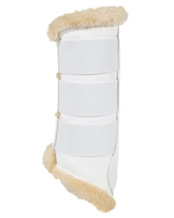 Acavallo Hind Brushing Boots Faux Leather & Faux Sheepskin
