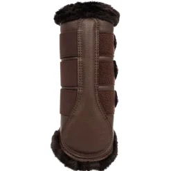 Acavallo Hind Brushing Boots Faux Leather & Faux Sheepskin