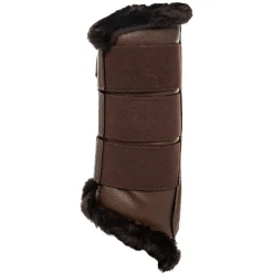 Acavallo Hind Brushing Boots Faux Leather & Faux Sheepskin