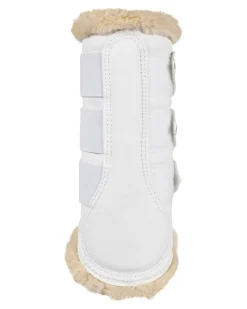 Acavallo Hind Brushing Boots Faux Leather & Faux Sheepskin