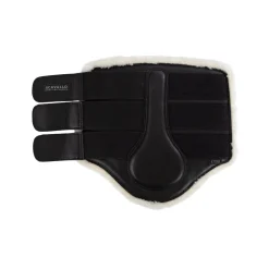Acavallo Hind Brushing Boots Faux Sheepskin & Triple Hook-And-Loop Closure