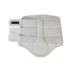 Acavallo Hind Brushing Boots Faux Sheepskin & Triple Hook-And-Loop Closure