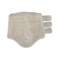 Acavallo Hind Brushing Boots Faux Sheepskin & Triple Hook-And-Loop Closure