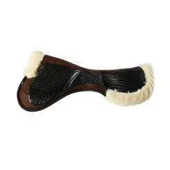 Acavallo Pad Mf-S Jccs-S Cw-Cs Suede Cut-Out Faux Sheepskin Gel Grip Flat