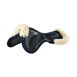 Acavallo Pad SP JCCS CW-CS Suede Cut-Out Sheepskin Twin Sided Gel Flat