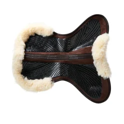 Acavallo Pad SP JCCS CW-CS Suede Cut-Out Sheepskin Twin Sided Gel Flat