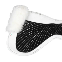 Acavallo Pad SP JCCS CW-CS Suede Cut-Out Sheepskin Twin Sided Gel Flat