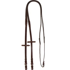 Acavallo Reins Leather & Rubber Grip