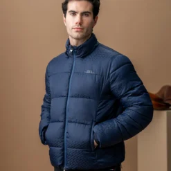 Alessandro Albanese Men's Quilo Monogram Puffer Coat