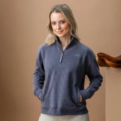 Alessandro Albanese Gabriella Half Zip Sweatshirt