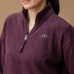 Alessandro Albanese Gabriella Half Zip Sweatshirt