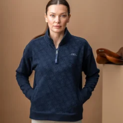 Alessandro Albanese Gabriella Half Zip Sweatshirt