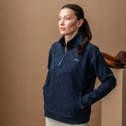 Alessandro Albanese Gabriella Half Zip Sweatshirt