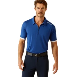 Ariat Men's Bandera 1/4 Zip Polo