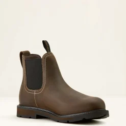 Ariat Men's Groundbreaker Chelsea Waterproof Soft Toe Work Boot