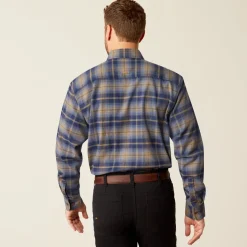 Ariat Men's Rebar Flannel DuraStretch Long Sleeve Work Shirt