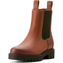 Ariat Women's Wexford Lug Mid Waterproof Chelsea Boot - Rockwood