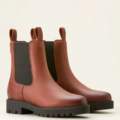 Ariat Women's Wexford Lug Mid Waterproof Chelsea Boot - Rockwood