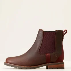 Ariat Women's Wexford Waterproof Chelsea Boot - Dark Brown