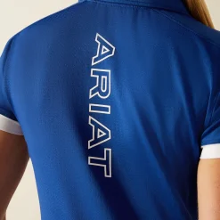 Ariat Women's Bandera Team 1/4 Zip Polo
