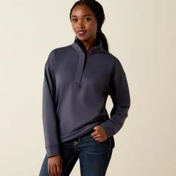 Ariat Women's Breeze Logo 1/2 Zip Sweatshirt