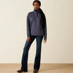 Ariat Women's Breeze Logo 1/2 Zip Sweatshirt