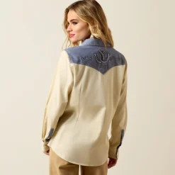 Ariat Women's Horseshoe Western Snap Shirt