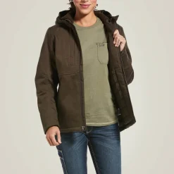 Ariat Women's Rebar DuraCanvas Insulated Jacket - Wren