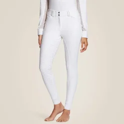 Ariat Women's Tri Factor Grip Full Seat Breech - White
