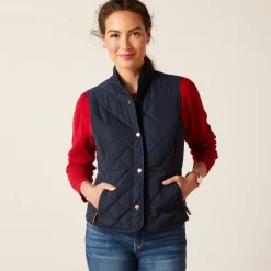 Ariat Women's Woodside Vest - Navy