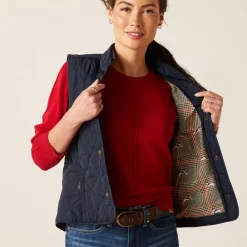 Ariat Women's Woodside Vest - Navy