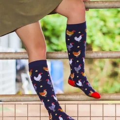 Bartleby Ladies Funky Welly Socks