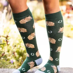 Bartleby Ladies Funky Welly Socks